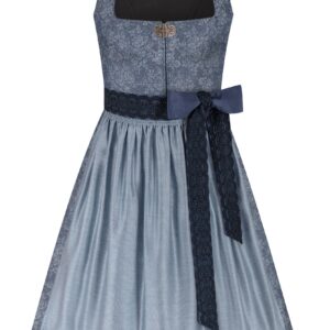 Dirndl BERGSEE (65 cm) ~ 32 ~ blaugrau