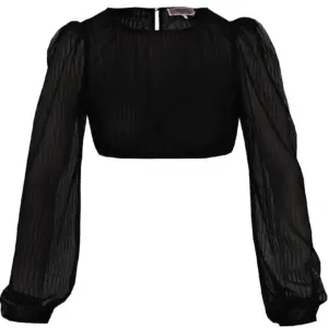 Dirndlbluse BÖHEN ~ 32 ~ schwarz