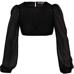 Dirndlbluse BÖHEN ~ 32 ~ schwarz