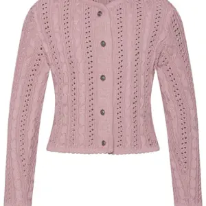 Mädchen Trachten Strickjacke altrosa Modell: Lilly 009521 ~ 104