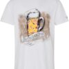 Trachtenshirt DORFSCHAMPUS ~ S ~ weiß