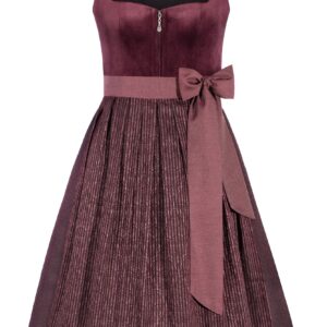Dirndl ALMA (70 cm) ~ 40 ~ bordeaux