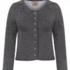 Trachten Strickjacke grau Franziska 014420 ~ 32