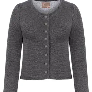 Trachten Strickjacke grau Franziska 014420 ~ 32