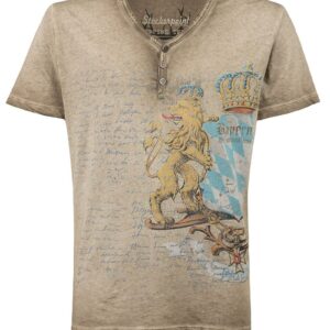 Trachtenshirt sand Bene 011096 ~ S
