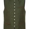 Trachtenweste oliv braun Johann 014535 - slimfit ~ 94