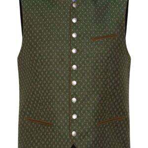 Trachtenweste oliv braun Johann 014535 - slimfit ~ 94
