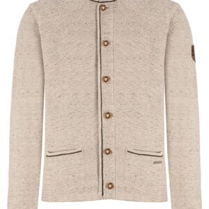 Trachten Strickjacke natur meliert Ferdi 013720 ~ 44