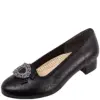 Pumps mit Brosche ~ 37 ~ schwarz