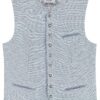 Trachtenweste JOEL (slim fit) ~ 50 ~ hellblau