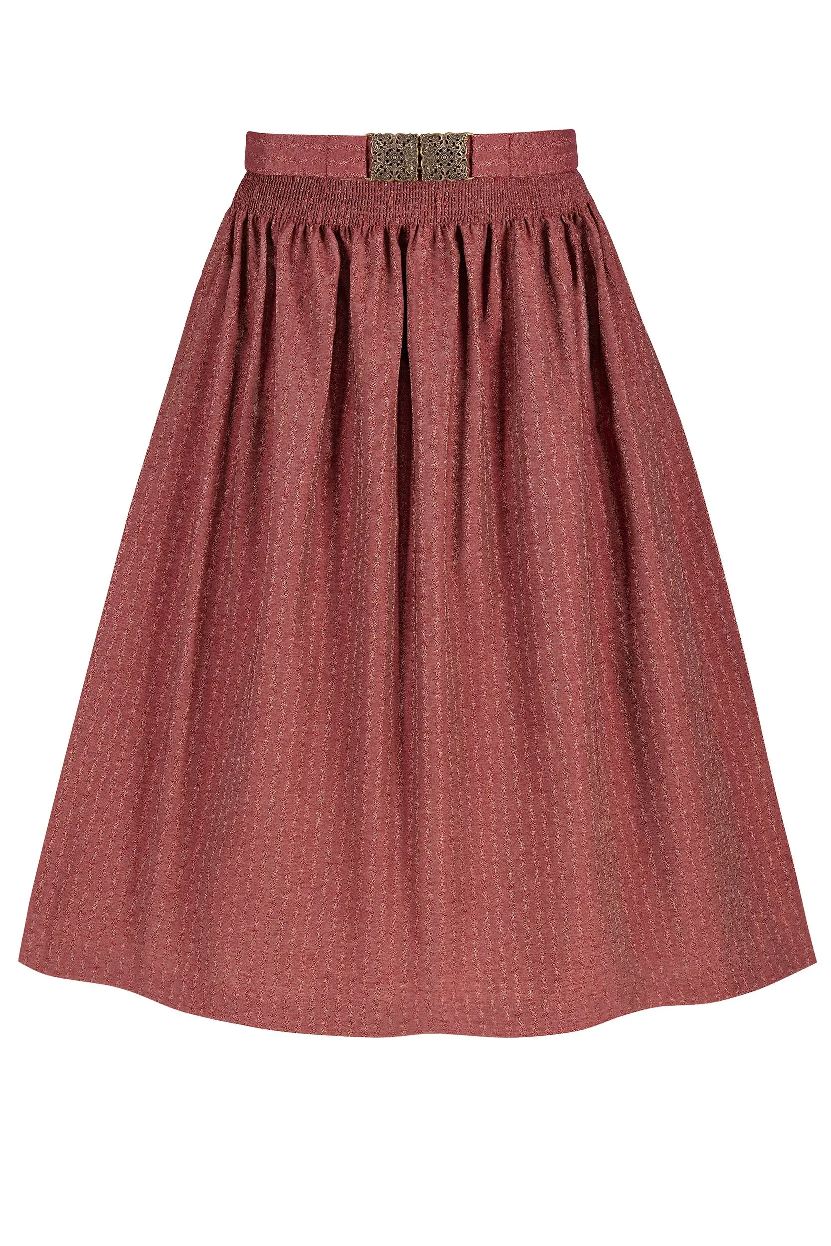 Dirndlschürze dezent gemustert (70 cm) ~ XS ~ rot