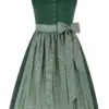Dirndl ZOEY (70 cm) ~ 42 ~ dunkelgrün