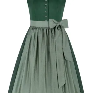 Dirndl ZOEY (70 cm) ~ 42 ~ dunkelgrün