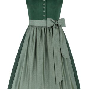 Dirndl ZOEY (70 cm) ~ 42 ~ dunkelgrün