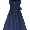 Dirndl TEGERNSEE (65 cm) ~ 32 ~ dunkelblau