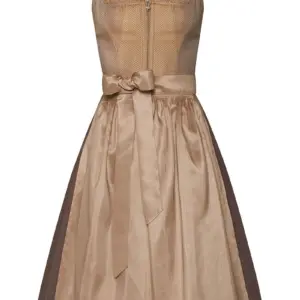 Midi Dirndl 65 cm beige braun Armila 010579 - limitiert ~ 44