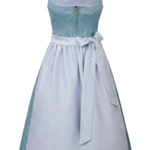 Dirndl BECHHOFEN (65 cm) capriblau ~ 42 ~ petrol