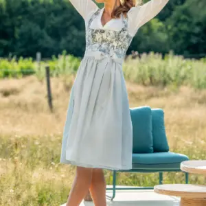 Dirndl STEINFELD (70 cm) gletscher ~ 34 ~ salbei
