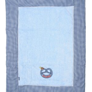 Krabbeldecke BREZEL ~ blau