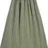Dirndlschürze mit Blumenmuster (90 cm) ~ salbei ~ S