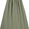 Dirndlschürze mit Blumenmuster (90 cm) ~ salbei ~ S