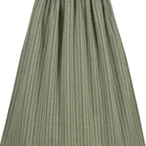 Dirndlschürze mit Blumenmuster (90 cm) ~ S ~ salbei