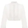 Dirndlbluse Spitze creme 011697 ~ 30