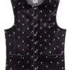 Trachtenweste schwarz Samt Vittorio 013728 ~ 52