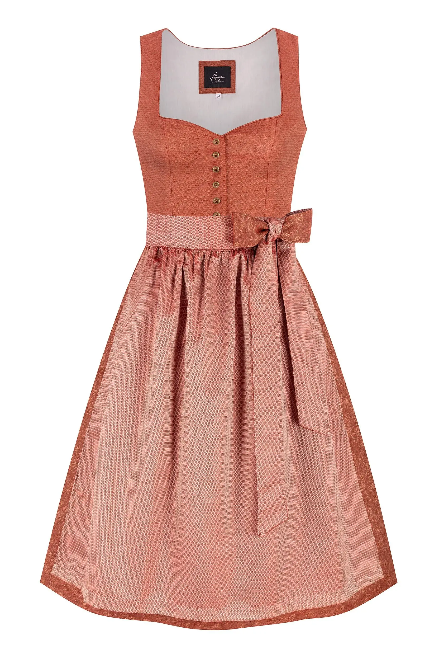 Dirndl DEVINA (70 cm) ~ 34 ~ rost