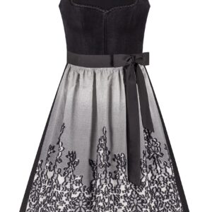 Dirndl ISOLDE (70 cm) ~ 32 ~ schwarz