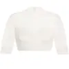 Dirndlbluse Spitze creme Stretch Aileen 012891 ~ 34