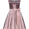 Mini Dirndl 55 cm dunkelrot altrosa Lara 014520 ~ 34