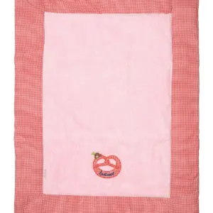 Krabbeldecke BREZEL ~ rosa