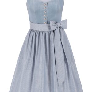 Dirndl VICTORIA (65 cm) ~ 38 ~ hellblau