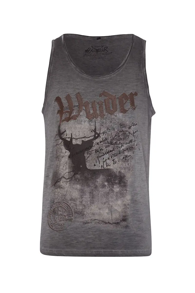 Trachtenshirt anthrazit Bexar 003786 ~ S