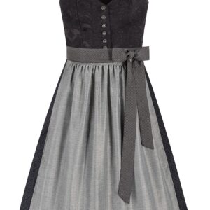 Dirndl ELEONORE (70 cm) ~ 38 ~ schwarz