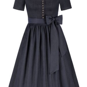 Dirndl SCHWARZSEE (75 cm) ~ 34 ~ dunkelblau