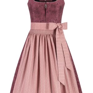 Midi Dirndl 70 cm aubergine altrosa Mariella 016587 - limitiert ~ 34