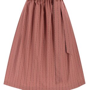 Dirndlschürze mit Rankenmuster (70 cm) ~ S ~ rosenholz