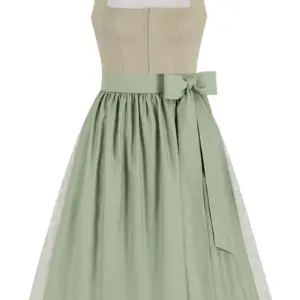 Festdirndl mit Leinen-Mieder (70 cm) ~ 40