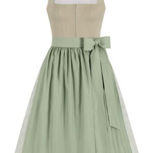 Festdirndl mit Leinen-Mieder (70 cm) ~ 40