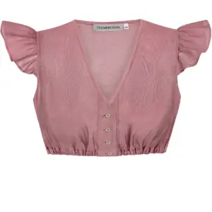 Dirndlbluse DIANA ~ 34 ~ rosenholz