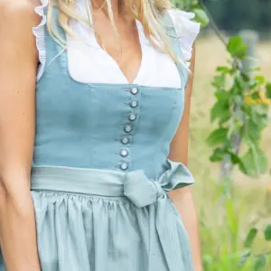 Dirndl OBING (70 cm) gletscher ~ 38 ~ blaugrau