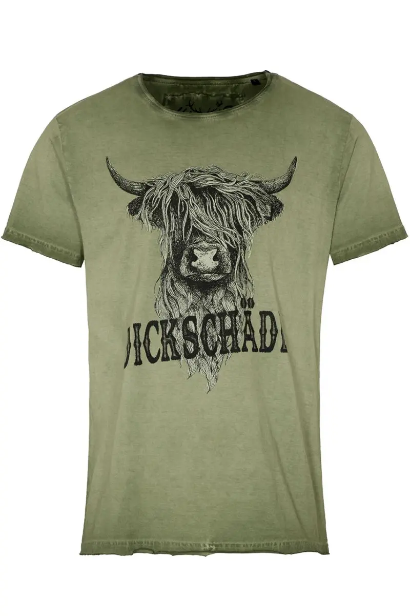 Trachtenshirt QANI ~ S ~ grün