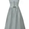 Dirndl MEDLINGEN (75 cm) gletscher ~ 32 ~ salbei