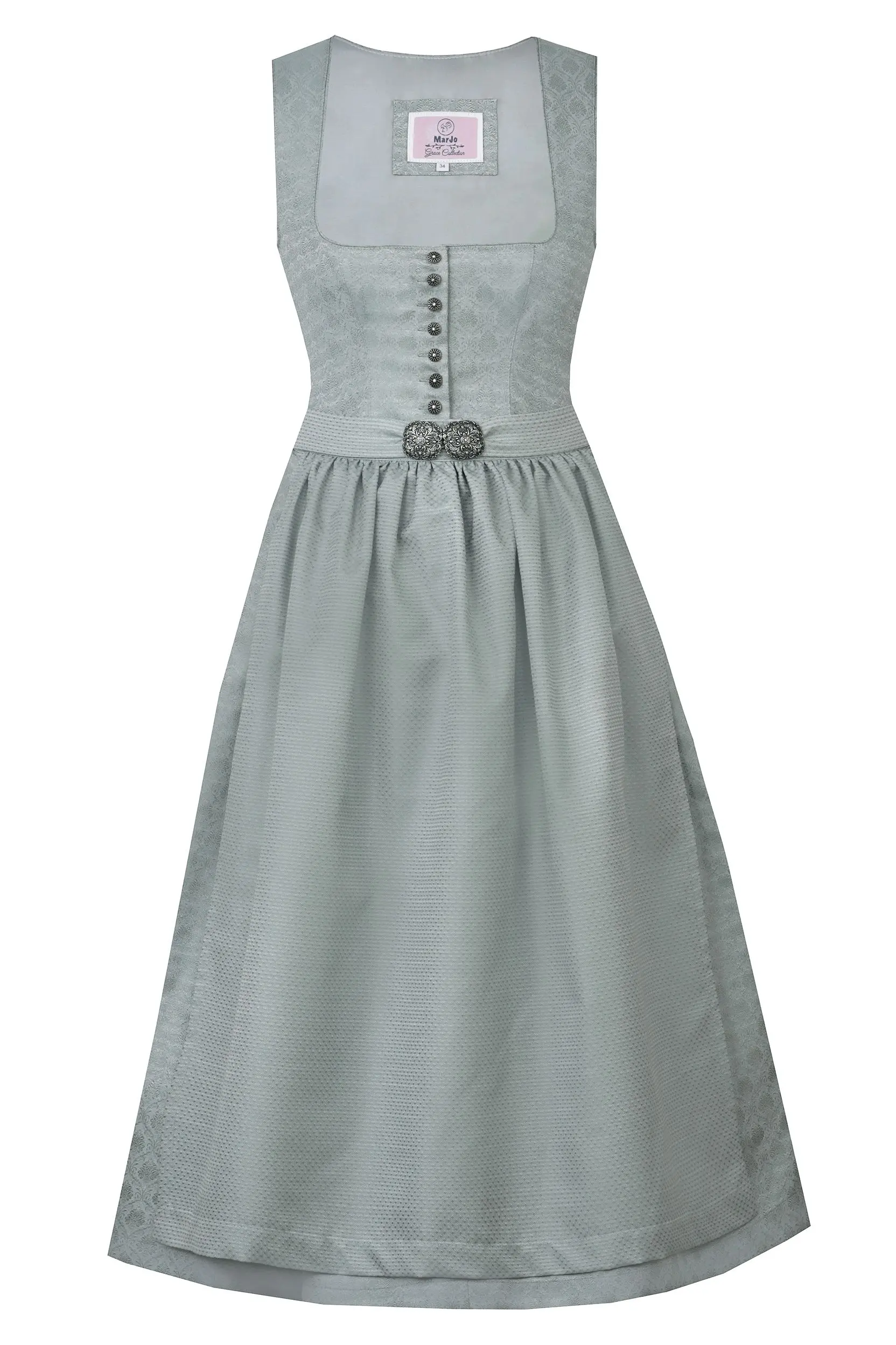 Dirndl MEDLINGEN (75 cm) gletscher ~ 32 ~ salbei