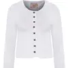 Trachten Strickjacke weiß Franziska 014412 ~ 32