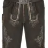Lederhose DONI ~ 44 ~ graphit