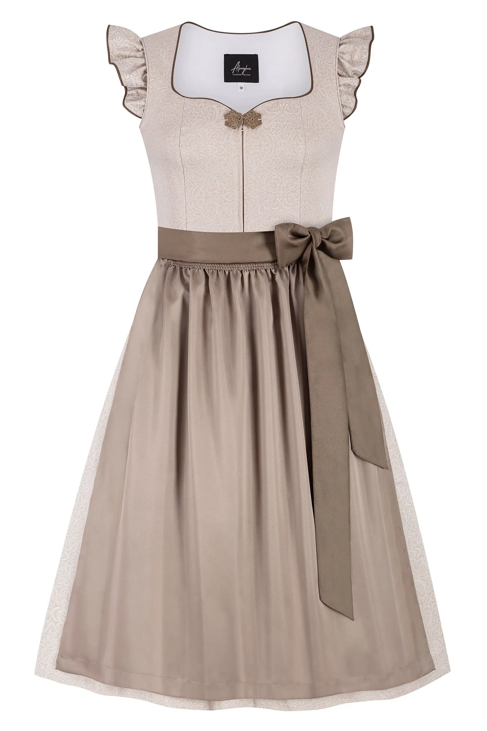 Dirndl LORENA (70 cm) ~ 34 ~ creme