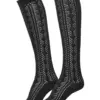 Spitzenkniestrümpfe schwarz 103581 ~ 40/41